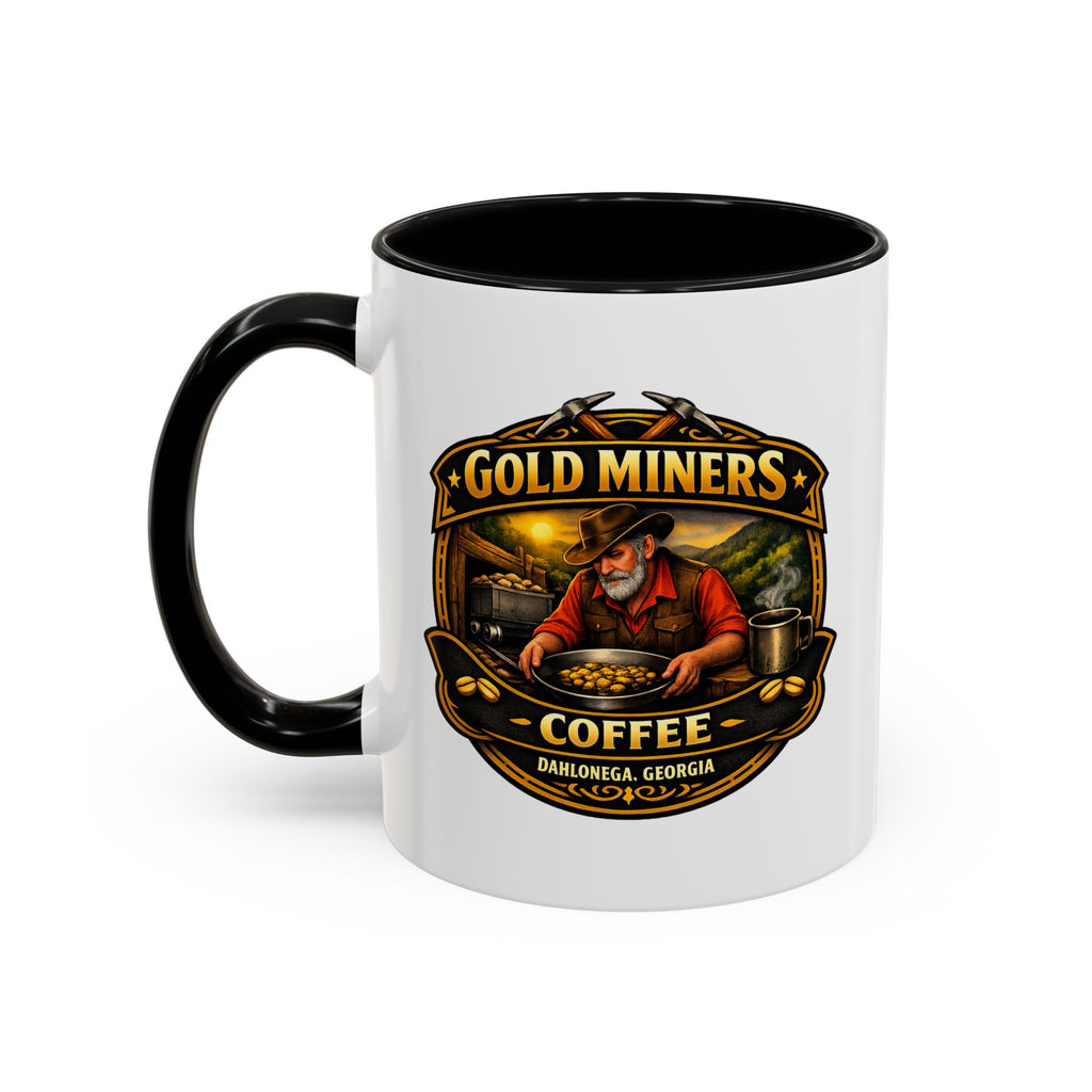 Gold Miners Coffee Accent Coffee Mug — Exclusive Dahlonega Souvenir