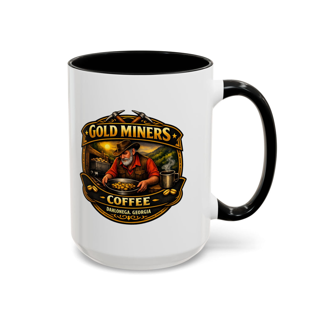 Gold Miners Coffee Accent Coffee Mug — Exclusive Dahlonega Souvenir