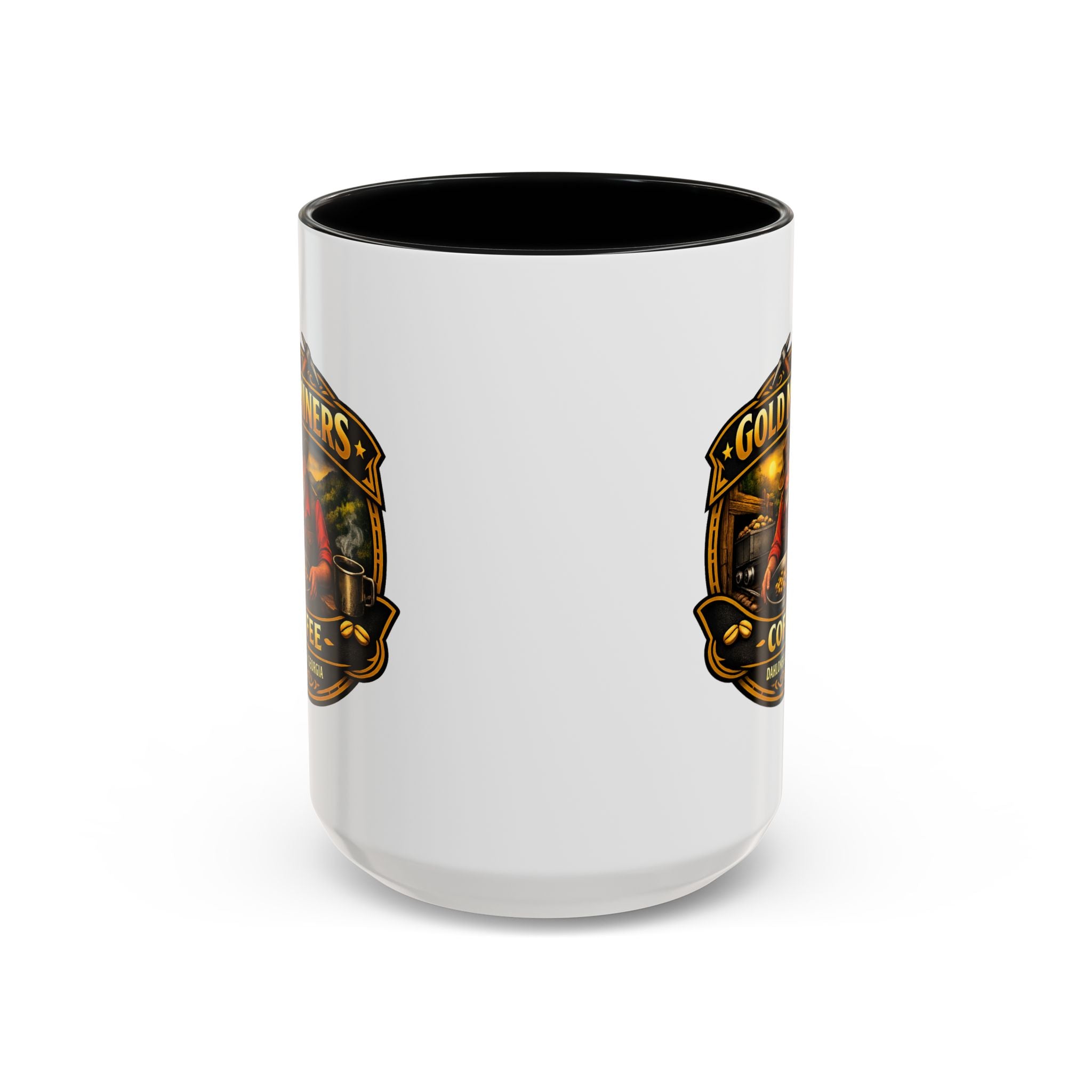 Gold Miners Coffee Accent Coffee Mug — Exclusive Dahlonega Souvenir