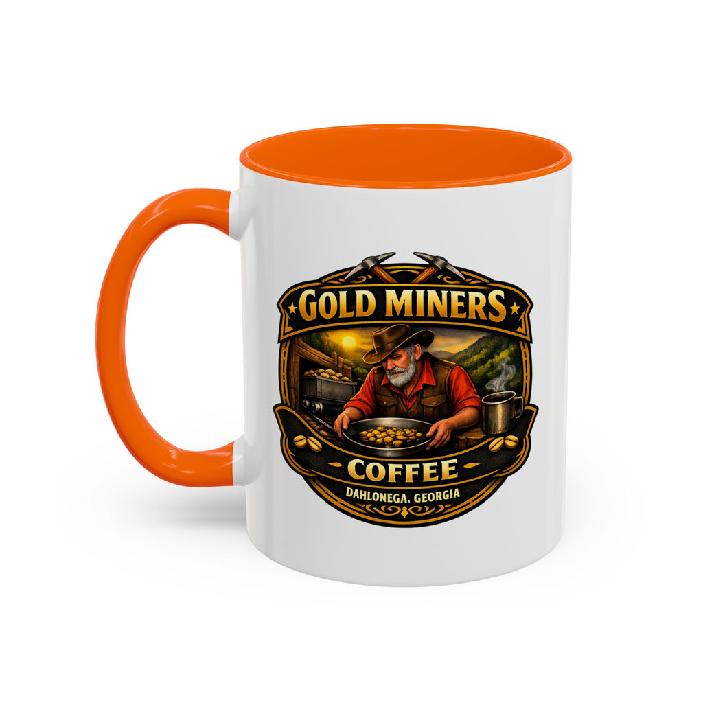 Gold Miners Coffee Accent Coffee Mug — Exclusive Dahlonega Souvenir