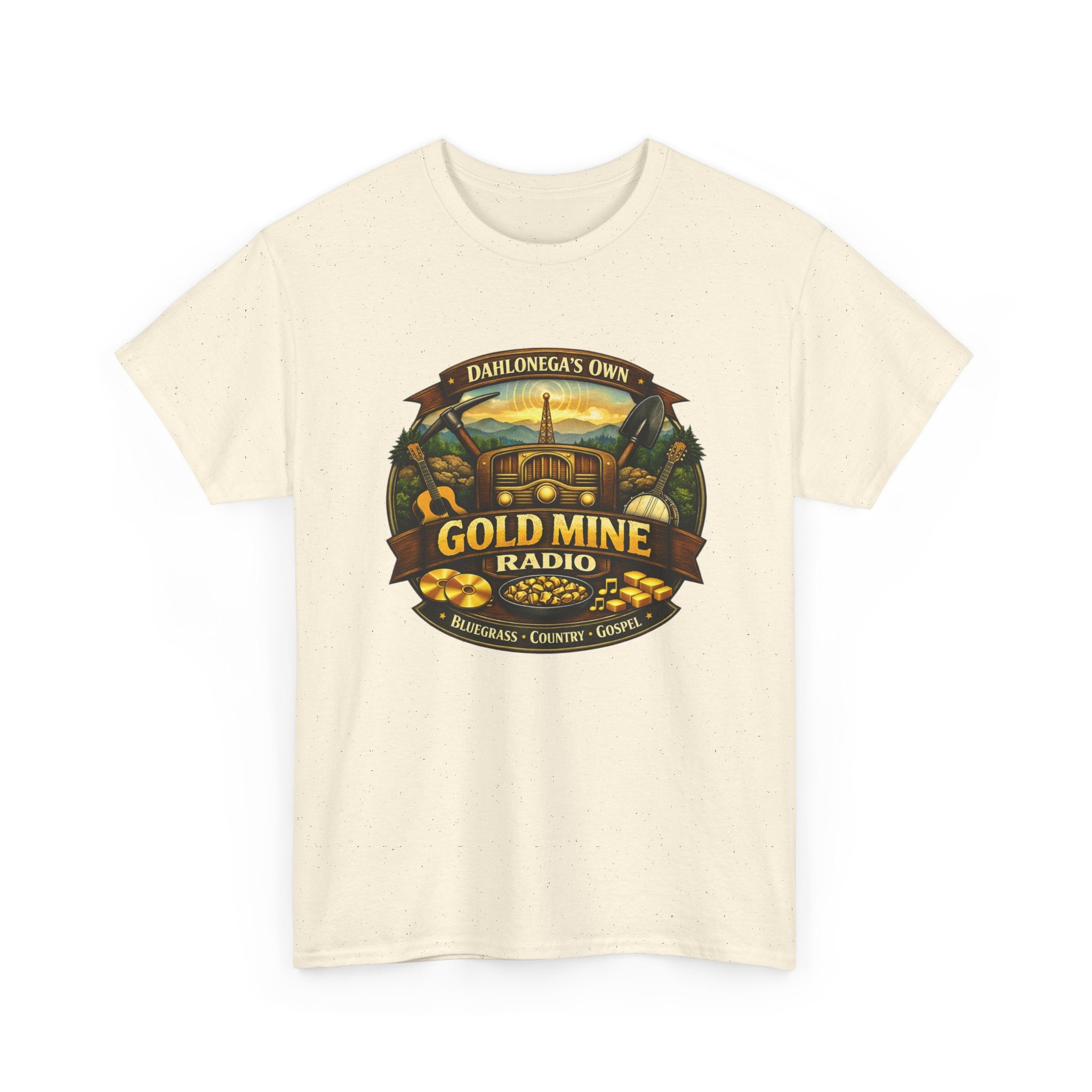 GMR Unisex Vintage Radio Heavy Cotton Tee