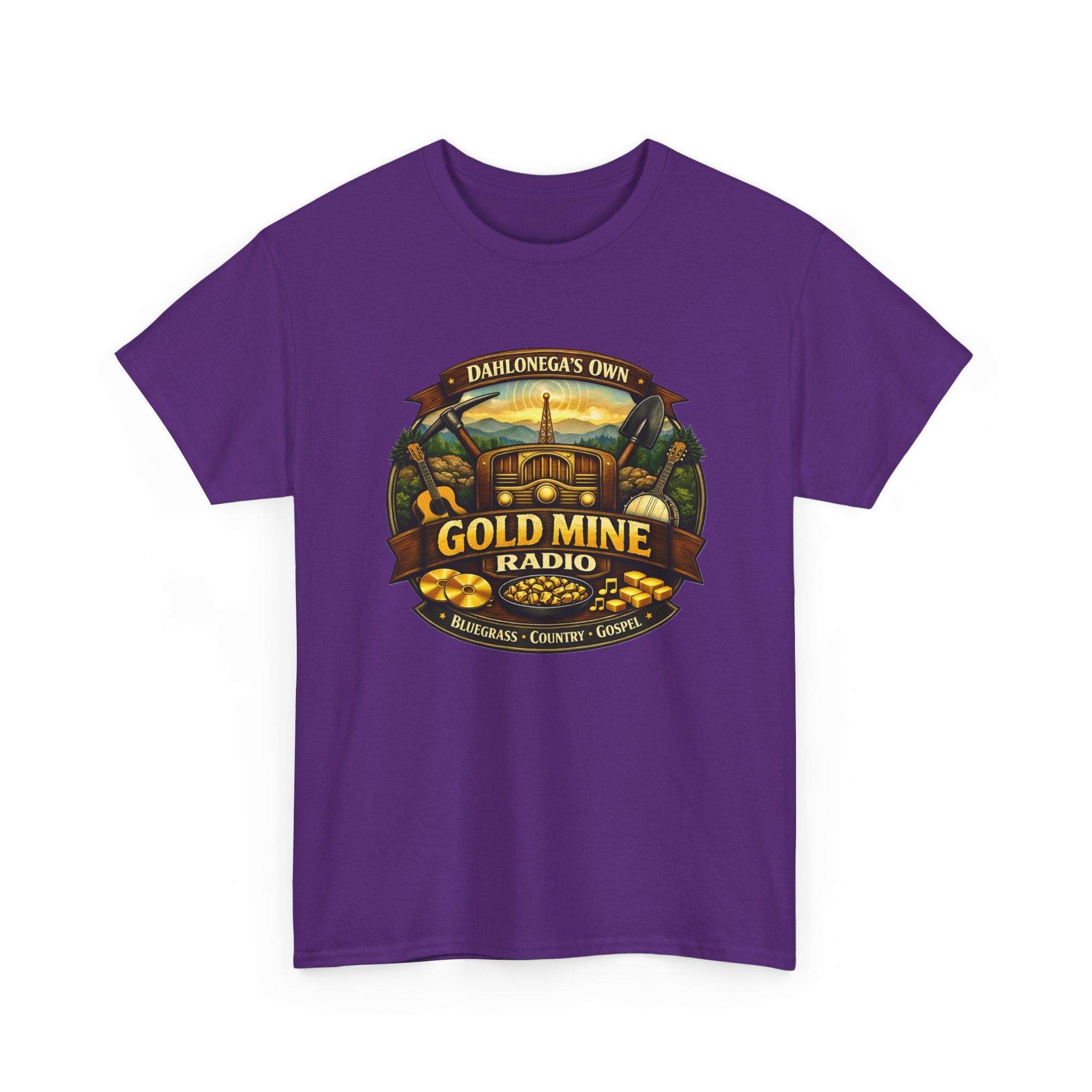 GMR Unisex Vintage Radio Heavy Cotton Tee