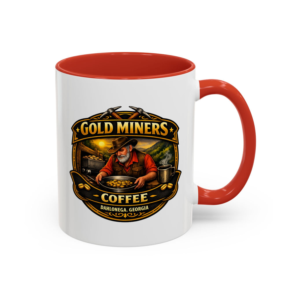Gold Miners Coffee Accent Coffee Mug — Exclusive Dahlonega Souvenir