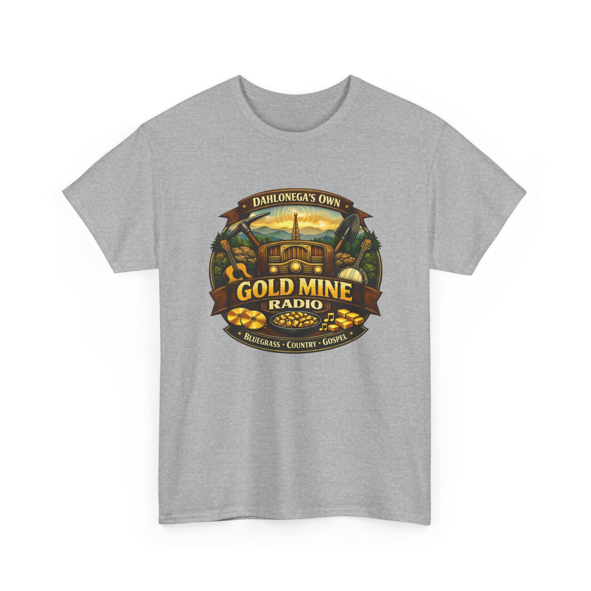 GMR Unisex Vintage Radio Heavy Cotton Tee