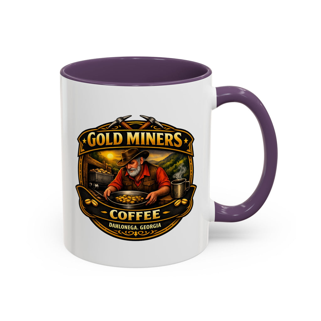 Gold Miners Coffee Accent Coffee Mug — Exclusive Dahlonega Souvenir