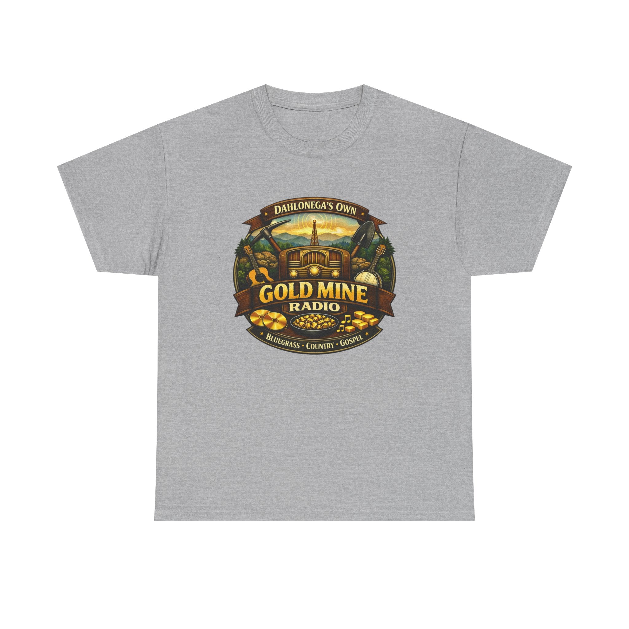GMR Unisex Vintage Radio Heavy Cotton Tee
