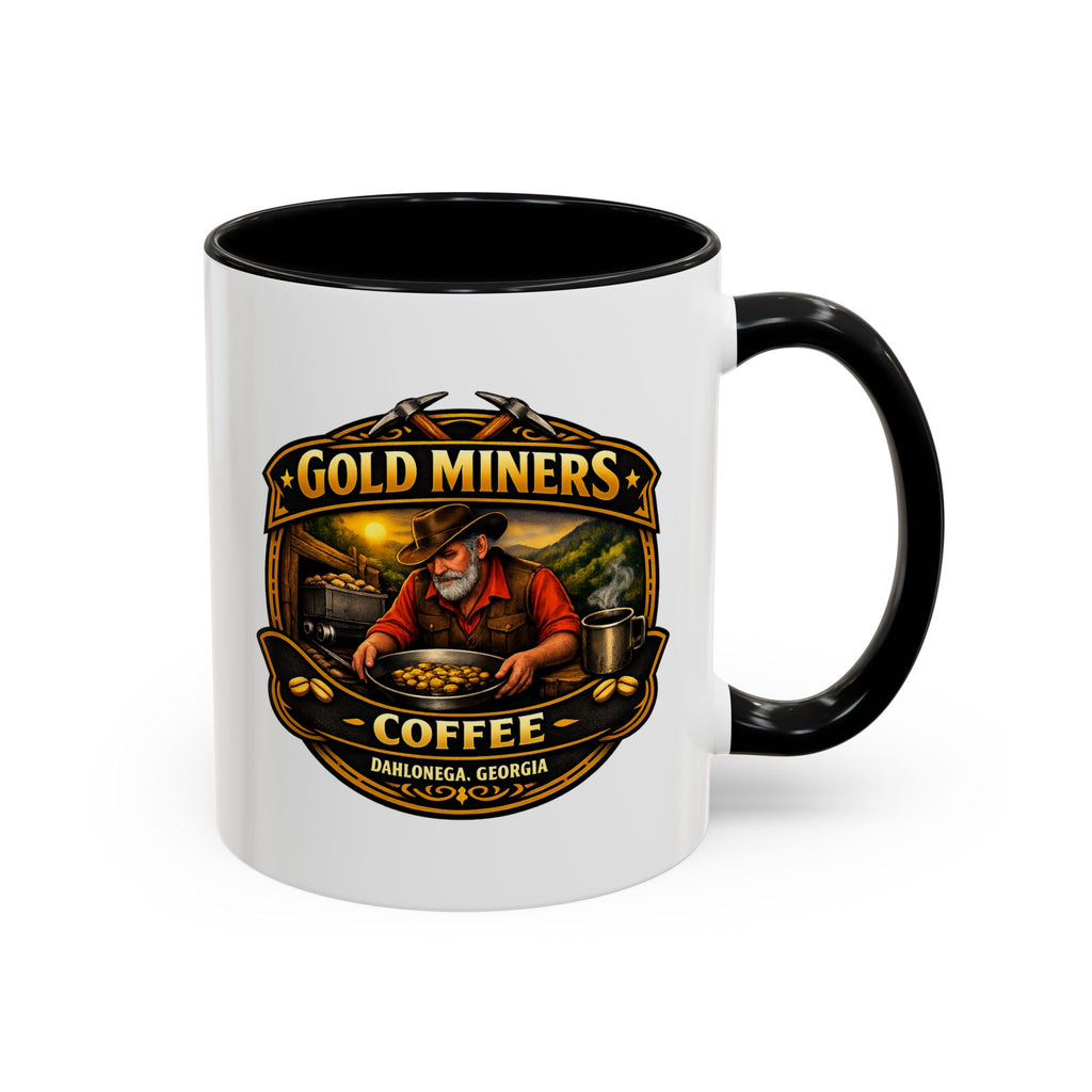 Gold Miners Coffee Accent Coffee Mug — Exclusive Dahlonega Souvenir
