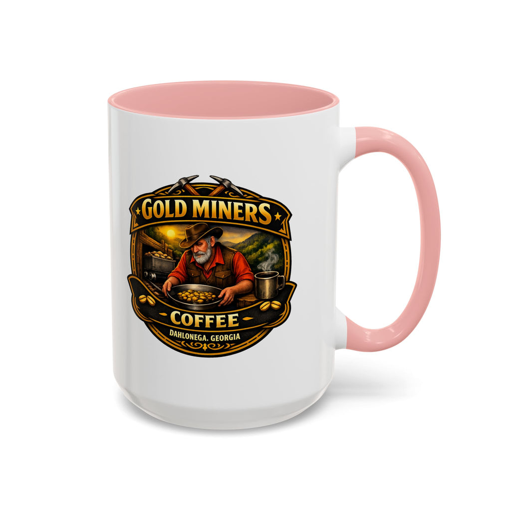 Gold Miners Coffee Accent Coffee Mug — Exclusive Dahlonega Souvenir