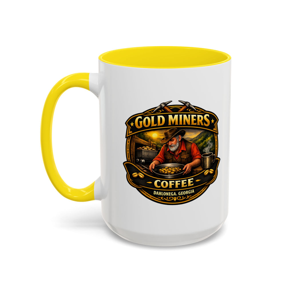 Gold Miners Coffee Accent Coffee Mug — Exclusive Dahlonega Souvenir