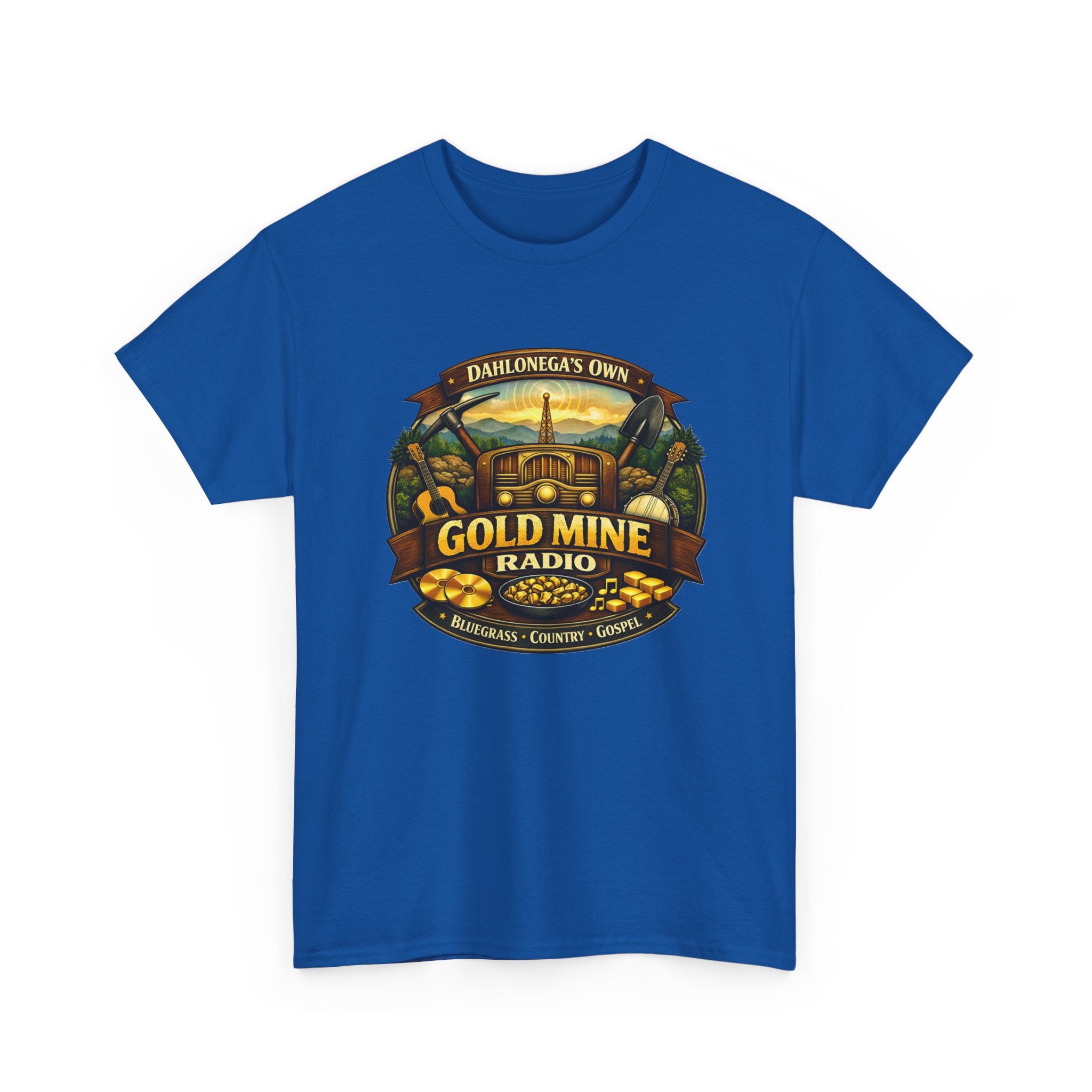 GMR Unisex Vintage Radio Heavy Cotton Tee