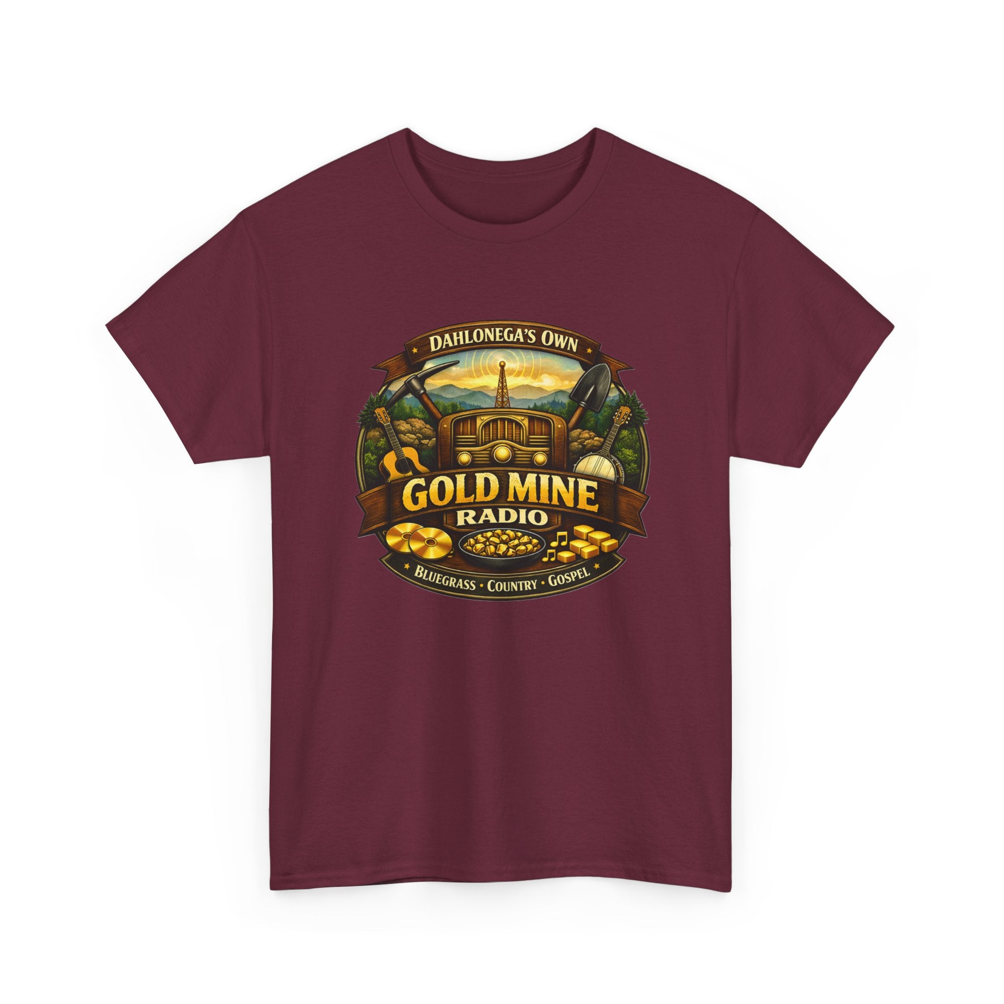 GMR Unisex Vintage Radio Heavy Cotton Tee