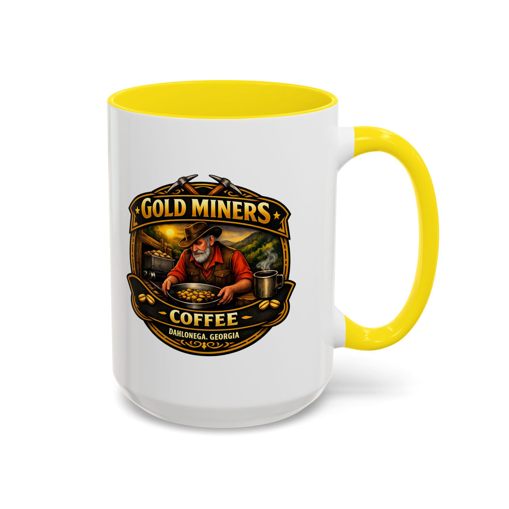 Gold Miners Coffee Accent Coffee Mug — Exclusive Dahlonega Souvenir
