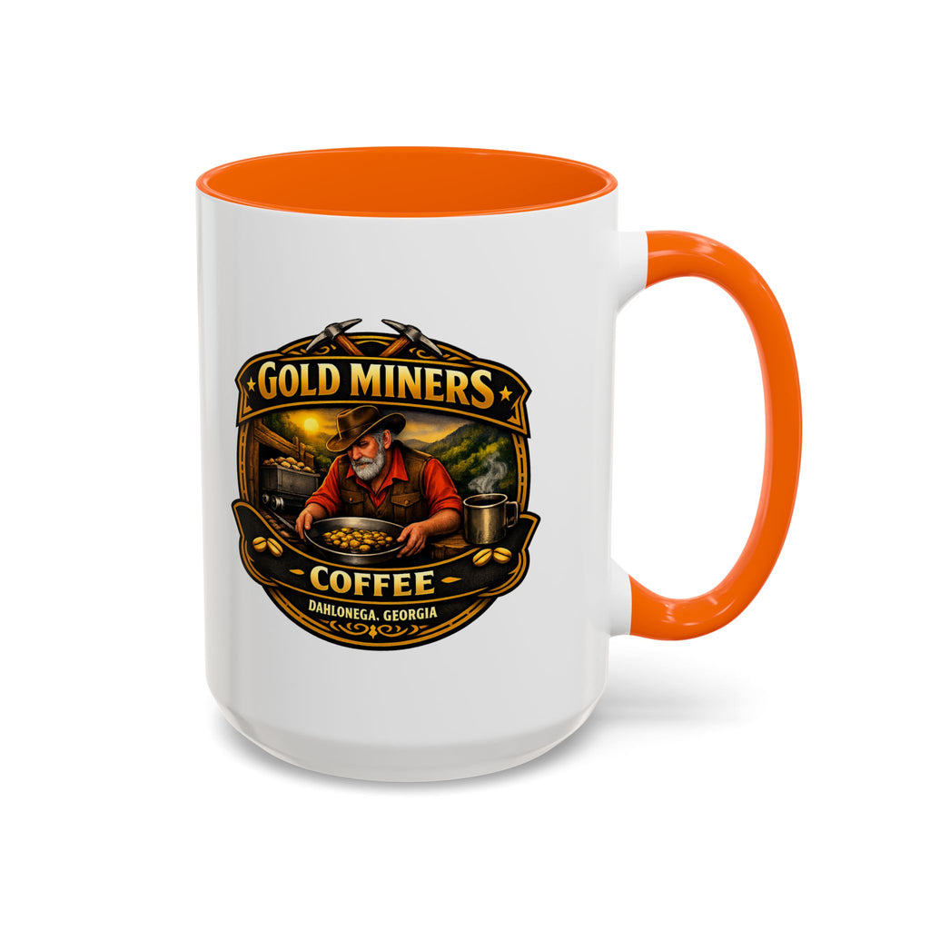 Gold Miners Coffee Accent Coffee Mug — Exclusive Dahlonega Souvenir