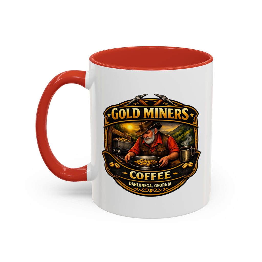 Gold Miners Coffee Accent Coffee Mug — Exclusive Dahlonega Souvenir