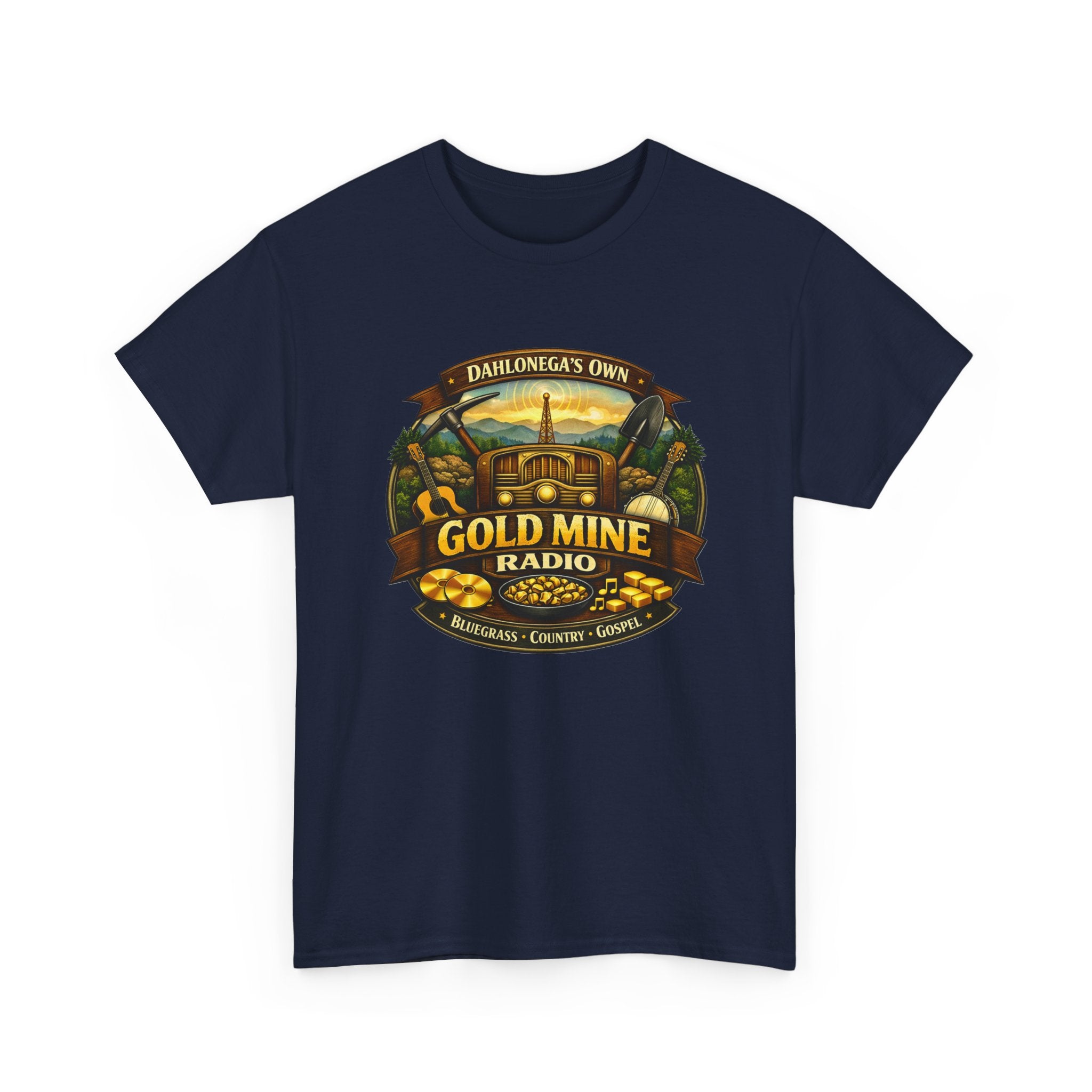 GMR Unisex Vintage Radio Heavy Cotton Tee
