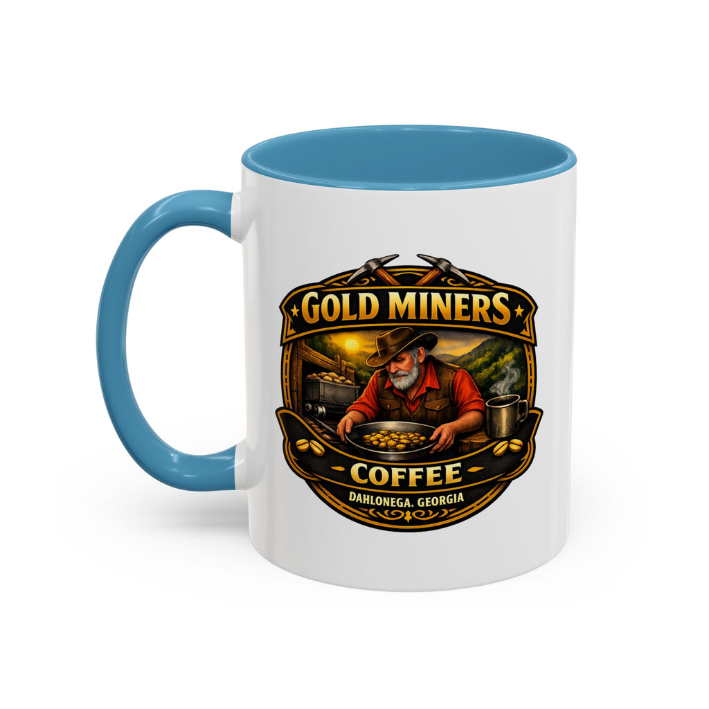 Gold Miners Coffee Accent Coffee Mug — Exclusive Dahlonega Souvenir