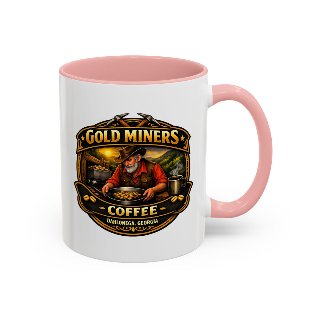 Gold Miners Coffee Accent Coffee Mug — Exclusive Dahlonega Souvenir