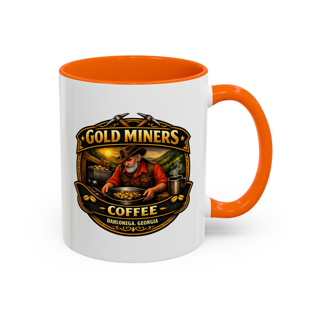 Gold Miners Coffee Accent Coffee Mug — Exclusive Dahlonega Souvenir