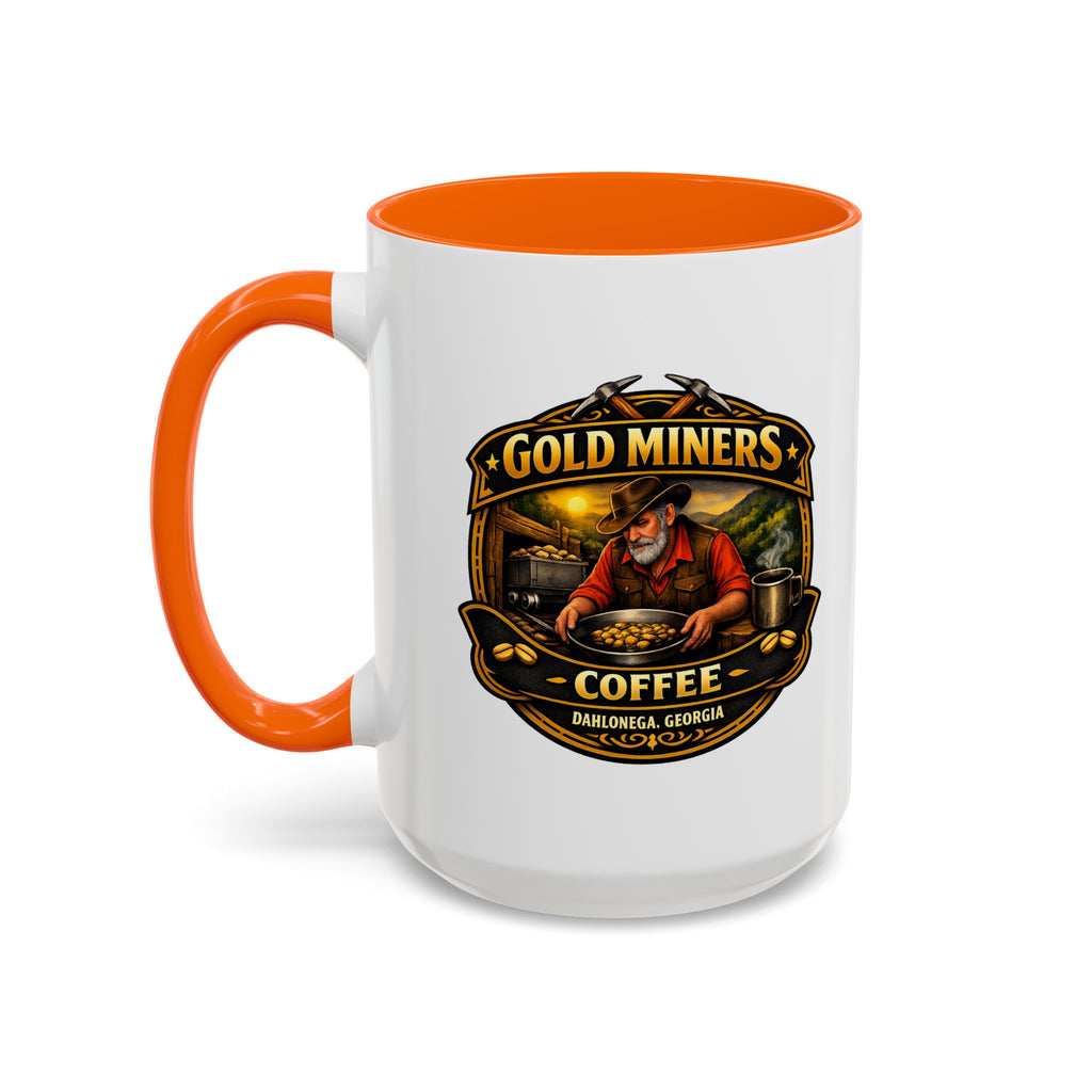 Gold Miners Coffee Accent Coffee Mug — Exclusive Dahlonega Souvenir