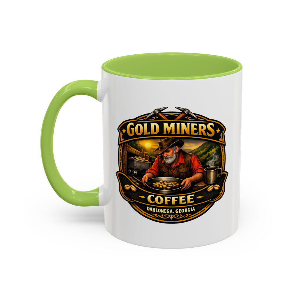 Gold Miners Coffee Accent Coffee Mug — Exclusive Dahlonega Souvenir