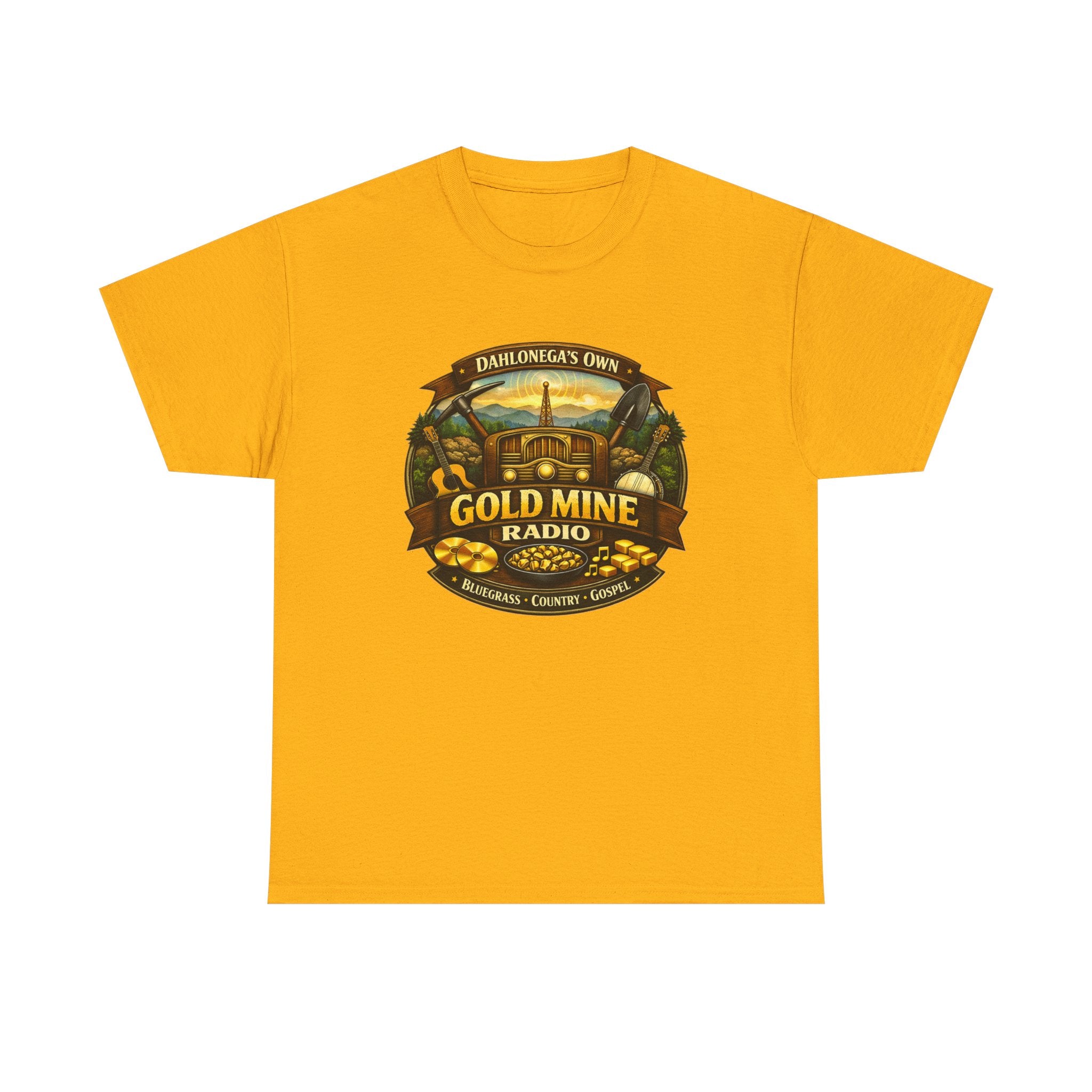 GMR Unisex Vintage Radio Heavy Cotton Tee