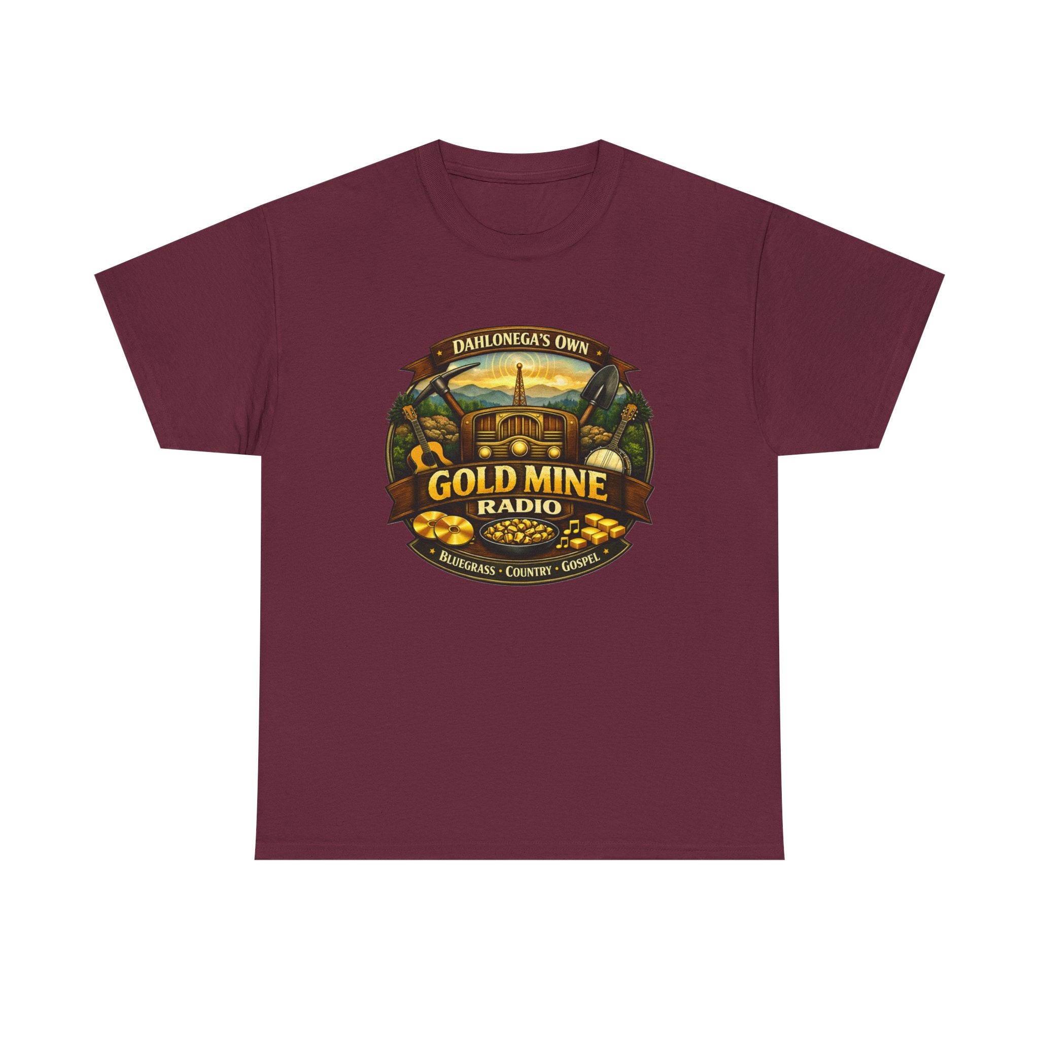 GMR Unisex Vintage Radio Heavy Cotton Tee